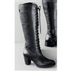 St.Emile™ Women's 15'' Lace-Front Leather Fashion Boot