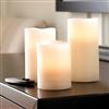 Sarah Peyton® 3-Pc. Flameless Candle with Remote