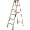 FEATHERLITE® 6' Medium-duty Aluminum Step Ladder
