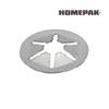 HOME PAK 2 Pack 3/16" Push-On Speed Nuts