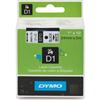 DYMO 1" Standard D1 Tape (53713) - Black/White