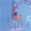 Glittered Reindeer Sculpture