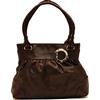 Ashlin Paulina Leather Bag (B9227-18-02) - Dark Brown