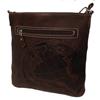 Land Ladies Leather Slim Bag (LM43275-02) - Brown
