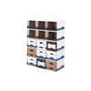 Fellowes Box Shell File/Cube - 6-Pack