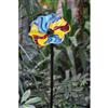 Fine Art Lighting Art Glass Garden Stake (G4706) - Blue/Yellow