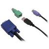 Avocent PS2/USB KVM Cable with USB to PS/2 Adapter, for SwitchView 1000 - 15 ft. (CBL0031)