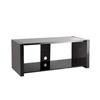 iCan 32" - 50" TV Stand Tempered Glass Black