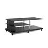 iCan 37" - 55" TV Stand Tempered Glass Black (NTR3140B)
