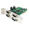 Star Tech PCI4S550N 4 Port PCI RS232 Serial Adapter Card with 16550 UART