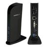 StarTech Universal USB 3.0 Laptop Docking Station - Dual Video HDMI DVI w/ Audio Etherne...