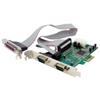 Star Tech 2S1P Native PCI Express Parallel Serial Combo Card with 16550 UART (PEX2S5531P)
