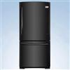 Frigidaire® 20.2 Cu. Ft. Bottom Freezer Refrigerator - Black