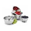 Fresco® 6-Piece Colander and Mixing Bowl Set with Lids