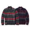Point Zero® Striped Chenille Mock-Neck Sweater