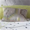 wholeHome CONTEMPORARY (TM/MC) 'Green Vine' Embroidered Cushion