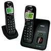 Uniden D1384-2 
- DECT 2-Handset Cordless Phone System with Answering System (Black) 
- ECO-Mode