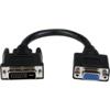 STARTECH 8IN DVI-I TO VGA M/F CABLE ADAPTER