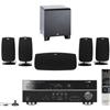 Yamaha® RXV-471 5.1-channel Receiver and Klipsch® Quintet™IV Home Theatre Speakers