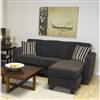 Maggie Fabric Sofa with Chaise