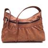 Ashlin Aysha Leather Organizer Bag (B8271-18-02) - Dark Brown