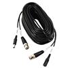 Vonnic 60 Ft. Siamese Cable (CB60B) - Black