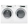 GE 2.6 Cu.Ft. Front Load Washer & 4 Cu. Ft. Electric Dryer - White