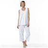 Vanity Fair®/MD Crinkle-Knit 2-Piece Pyjama Set