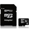 Silicon Power Superior 32GB UHS-I microSDHC Flash Card w/SD adapter, Read: 95MB/s, Write: 45MB/...