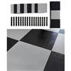 Motofloor® Modular Garage Flooring Black and Alloy Completer Pack