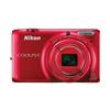 Nikon COOLPIX S2700 16MP Digital Camera - Red