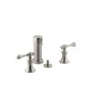 Kohler Revival Bidet Faucet With Vertical Spray And Traditional Lever Handles