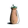 Algreen Cascata 65 gallon Decorative Rain Barrel with Integrated Planter - Terra Cotta