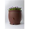 Algreen Barcelona 100 Gallon Decorative Rain Barrel - Dark Brown