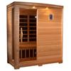 Better Life 3-Person Far Infrared Carbon Sauna with 7 Year Warranty Chromotherapy MP3 Stereo and...