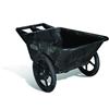 Rubbermaid Commercial Products Plastic Yard Cart - 7.5 Cubic Feet