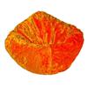 Ace Bayou Tangerine Chenille Bean Bag - 96 Inch
