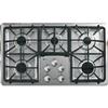 GE Profile Stainless Steel 36 Inch Built-In Gas Cooktop