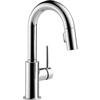 Delta Trinsic Single-Handle Pull-Down Sprayer Kitchen Faucet in Chrome