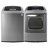 LG 5.2 Cu. Ft. Top Load HE Washer & 7.3 Cu. Ft. Steam Dryer - Graphite Steel