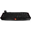Thermaltake eSports Challenger USB Keyboard (KB-CHL002US) - Black/ Red
