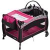 Evenflo Portable BabySuite Deluxe Play Yard (70211234) - Pink / Black / White