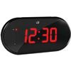 GPX C232B AM/FM Clock Radio (Black) 
- Red LED Displayer
- Dual Alarm