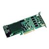 Supermicro (AOC-USAS2LP-H8iR) 2108 8-Port SAS Controller - SAS/SATA 6.0 Gb/s - 512MB on-card cach...