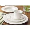 Gallery by Inhension 20-Piece Fine Bone China Embossed Dinning Set - Pearl Shape