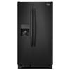 Whirlpool® 25.1 cu. Ft. Side-by-Side Refrigerator - Black