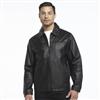 Excelled Zip Front Pig Nappa Leather Jacket