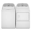 Whirlpool® 4.3 cu. Ft. Top-Load Washer & 7.4 cu. Ft. Electric Dryer - White