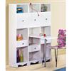 Marvelle 3 x 153.4 cm (60-in.) Bookcase Tower with Desk