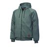Tough Duck Hooded Jersey Bomber Charcoal Small